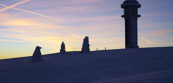 Verschneiter Feldberg