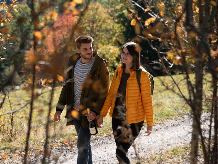 Wanderer im Schwarzwald